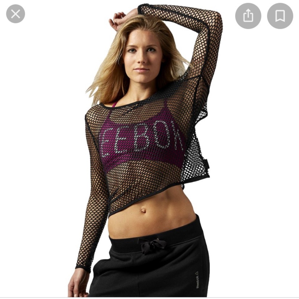 New Reebok mesh cover up